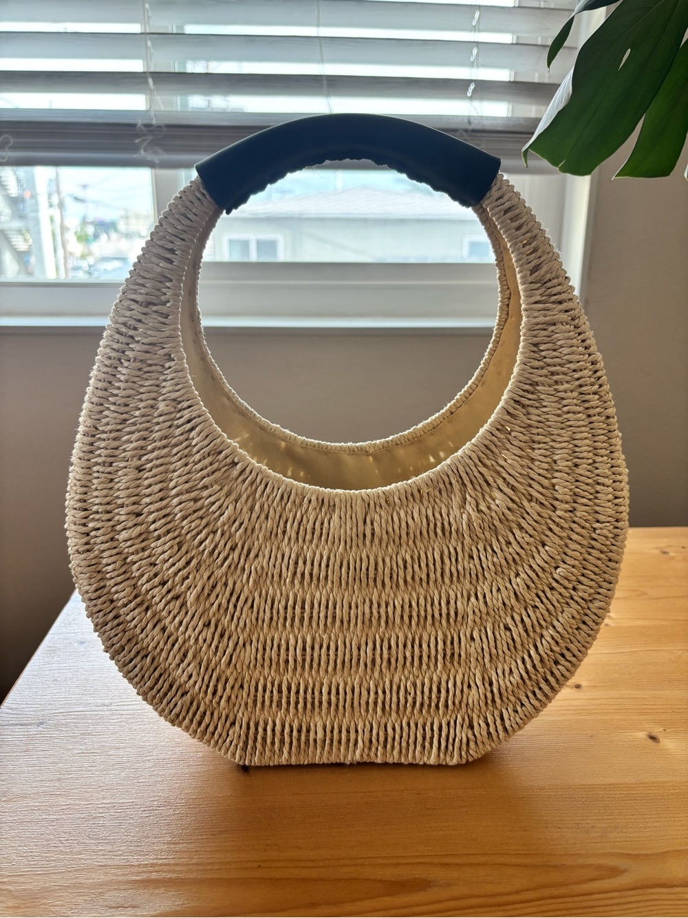A New Day straw purse